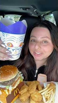McDonald’s ASMR mukbang #mcdonalds #mcdonaldsmukbang #mukbang #asmreating #eatingvideos