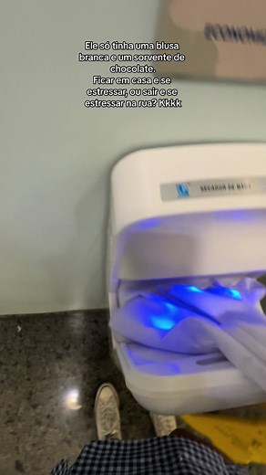 Modern Hand Dryer in Action: Unique Restroom Features