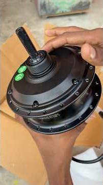 Homemade Electric Cycle Project Start! ⚡ Part 1: Motor & Parts Unboxing #experiment