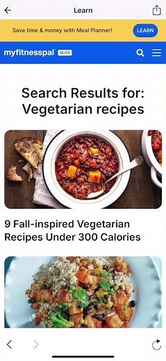 How to Use Learn Hub in MyFitnessPal