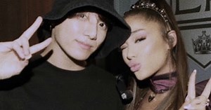 Ariana Grande Took A Photo With BTS Jungkook And It's Now Her Phone Lockscreen