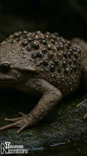 Surinam Toad. #wildlife #documentary #toad #surinam #animals#history #naturetreasures #nature#shorts