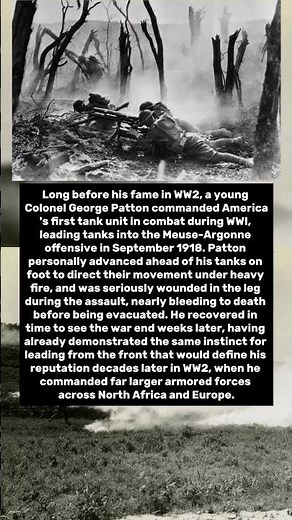 Before He Was Famous, Patton Was Wounded Leading America's First Tanks Into Battle