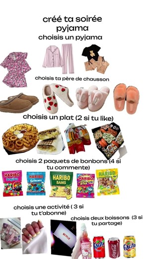 créer ta soirée pyjama #music #fashion #trending #outfit #look #tenue