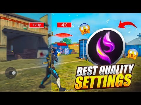 Free Fire Ultra HD Video Quality Tutorial ⚙️ | FF High Quality Tutorial