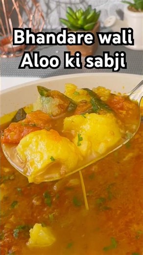How to make bhandare wali aloo sabji in authentic way #navaratri #bhandarewalisabji #poori