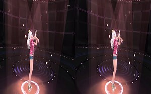 3D游戏 3D视频 左右分屏 touch炫舞游戏 歌曲名：白羊