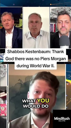 Shabbos Kestenbaum: Piers Would’ve Platformed Nazis in WWII