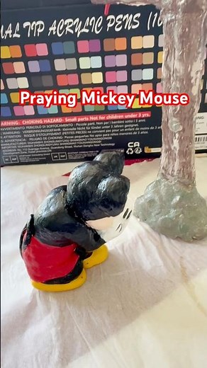 Watch Me Create AMAZING Mickey Mouse with Air Clay in Minutes