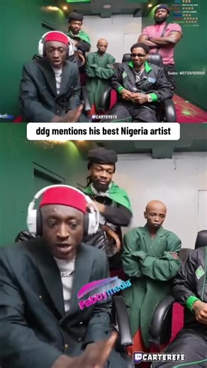 Top Nigerian Artists: DDG's Favorites Revealed