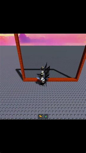 I tried the Mirror Mirror trend in Roblox and this happened...
