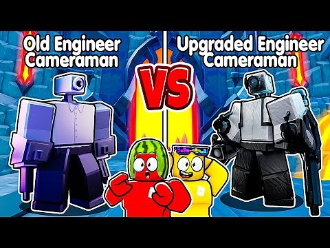 UPGRADED ENGINEER CAMERAMAN In Toilet Tower Defense