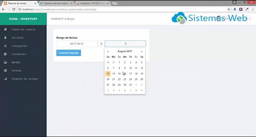 Sistema de Inventario Open Source con PHP y MySQL - Sistemas Web