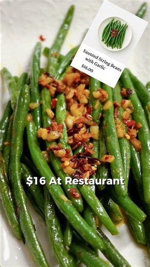 Quick Green Beans Stir Fry that tastes better than restaurant!