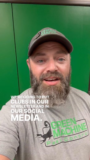 My company is giving away $3,000 in a Scavenger Hunt in the next 30 days. No purchase necessary. All you have to do is find the golden spider. Here’s the sign up: greenmachinepest.com/scavenger-hunt | Green Machine Pest Control | Facebook