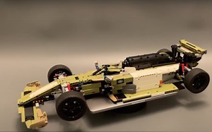 乐高42110 路虎卫士套内moc F1 参考迈凯伦F1