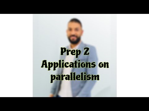 Applications on parallelism | math prep2 