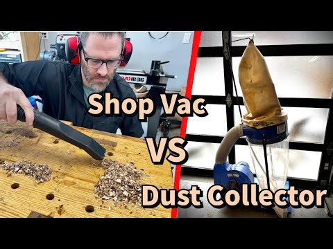 Shop Vac vs Real Dust Collection System