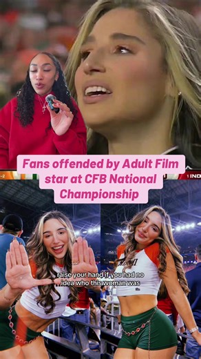 Abella Danger Apologizes for Appearance at CFB Championship