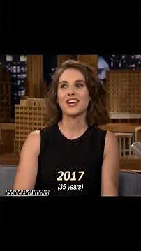 Alison brie through the year #alisonbrie #60s #evolutionchallenge
