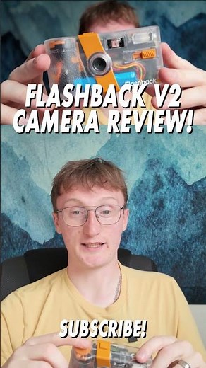 FLASHBACK V2 Camera Review! #review #camera #disposable #retro #trending #photography