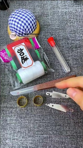 How to Fix Wide Pant Legs Easily | Simple Sewing Hack ✂️ #shorts #handsewing