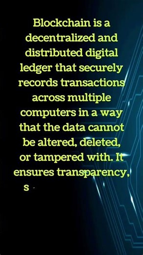 What is Blockchain? | Explained in Simple Words | Study Learn #education #programming #studylearn