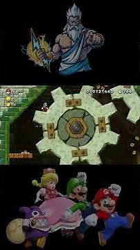 New Super Mario Bros. U Deluxe: Crushing Cogs Tower | Acorn Plains 🍄 #mario #nintendo