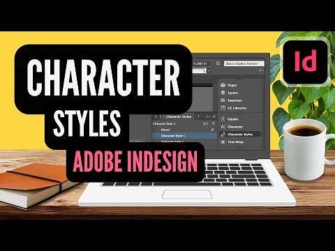 How To Use Character Styles (and save time) in Adobe INDESIGN // Easy Tutorial