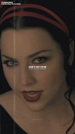 Evanescence | Call Me When You're Sober #Evanescence #AmyLee #lirikmengalir #GothicRock #Metal