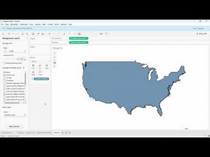 How to Remove or Customize Map Background in Tableau | Step-by-Step Tutorial