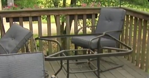 Glass patio tables can shatter without warning