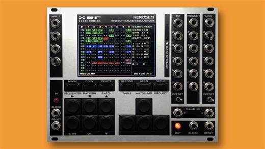 XOR Electronics NerdSEQ Eurorack Tracker Sequencer Gets Firmware V2.0, Multi-IO Expander