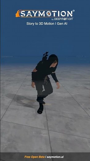 SayMotion | Turn Your Stories into 3D Motion | Gen AI | Free Open Beta
