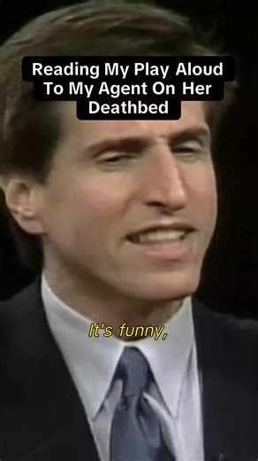 The ultimate testament to the power of art! Playwright Paul Rudnick shares a deeply moving moment where his agent, Helen Merrill, dying of cancer, insisted on hearing his provocative new play aloud on her deathbed. Her final wish was to keep working and laughing. Seeing the director read the script—a play imagining a world with Adam and Steve—to her in those final moments is both incredibly sad and a beautiful dedication to creativity. This is what true artistic connection looks like. #Theatre #