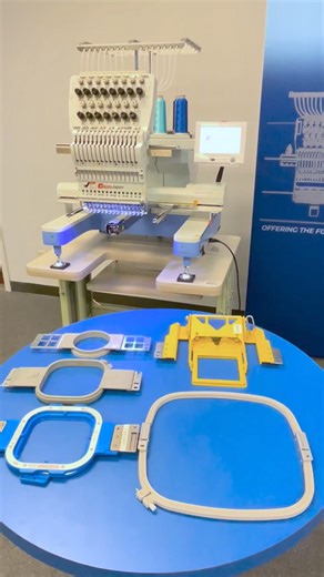 1.4K views · 17 reactions | GREAT feature with HappyJapan embroidery machines - it's easy to add 3rd party hoops so you can place your designs precisely, no matter what hoop you use! Learn more at www.happyjapan.com. #happyjapan #texmac #mightyhoop | Texmac Happy Embroidery Machines | Facebook