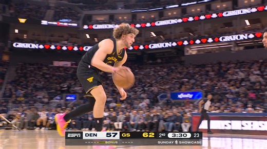 Two-Point/Three-Point Field Goal: Nuggets @ Warriors