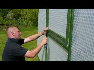 Building a Keder Greenhouse kit. www.kedergreenhouse.co.uk