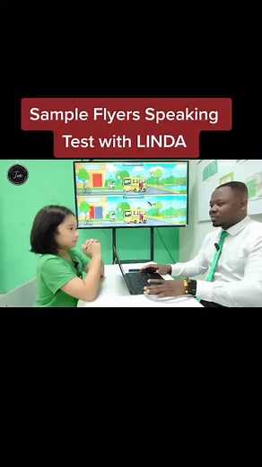 Sample Cambridge Flyers Speaking Test with LINDA 🥰
