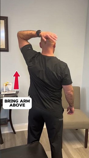 incredible rhomboid stretch #rhomboid #shoulderpain #stretch #physicaltherapy #backpain