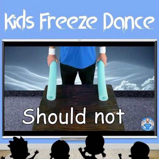 Pool noodles brain break with a winter theme to practice reading skills