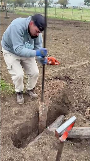 Wood in the Ground: How to Lay Foundations with Impact Force