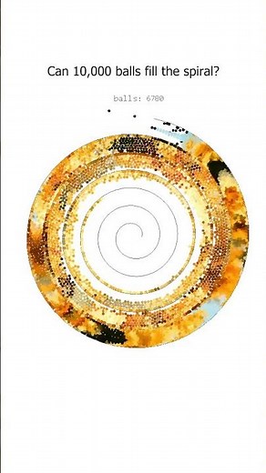 #satisfying #bouncingball #simulation #creativecoding