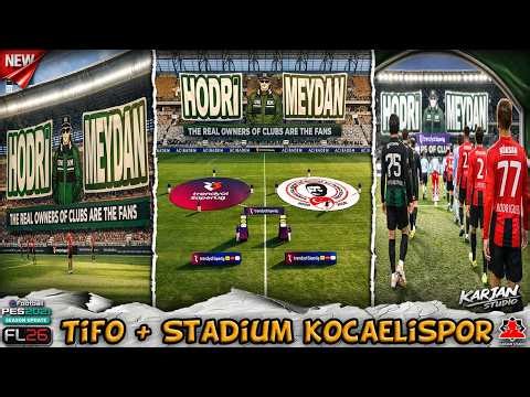 New Tifo + Stadium Kocaelispor - PES 2021 & Football Life 2026
