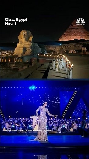 Egypt's Grand Museum opens with lavish inauguration ceremony