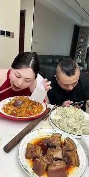🤣 🍗 Husband vs Wife Food Challenge | Unexpected Ending 😆