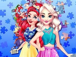 Play Princess Puzzle Portrait | Free Online  Games. KidzSearch.com