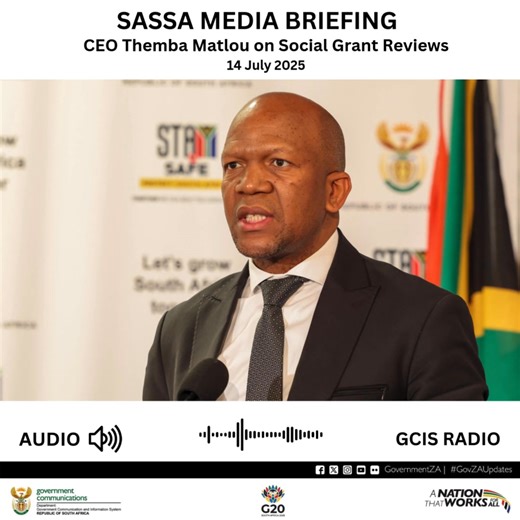 [LISTEN ⏺️ ] SASSA CEO Mr Themba Matlou on social grant reviews #SASSAMediaBriefing #SASSAGrantsReviews #SASSACARES | SASSA News