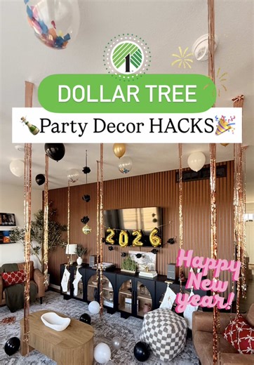 Simple Dollar Tree New Year’s Eve Decor Ideas