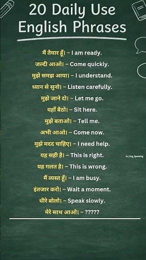 “90 Days English Speaking Challenge – Day 20 Class”